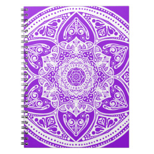 Carnet Amethyst Mandala