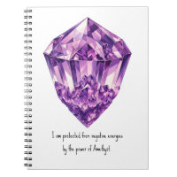 Améthyste Violette Affirmation Métaphysique du Cri