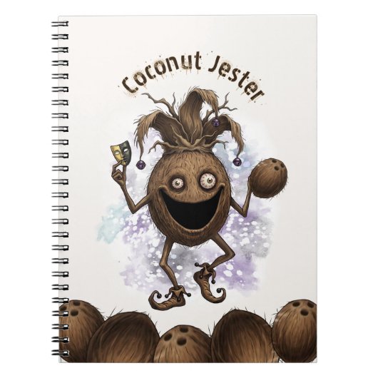 Carnet Ami Jester Coconut (Devant)