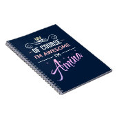 Carnet Amina Bien sûr Je suis un nom génial (Côté Droit)