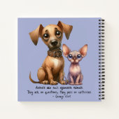 Carnet Amis - Animaux (Dos)