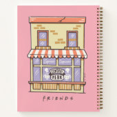 Carnet AMIS™ | Central Perk Cartoon Coffee Shop (Dos)