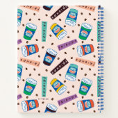 Carnet AMIS™ | Central Perk Vibrant Motif café (Dos)