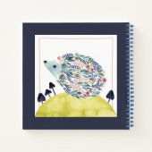 Carnet Amis de Clementine | Cochon de couverture d'art po (Dos)