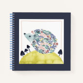 Carnet Amis de Clementine | Cochon de couverture d'art po (Devant)