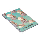 Carnet Amis de la Forêt Hérisson Bébé Mignon (Côté Droit)