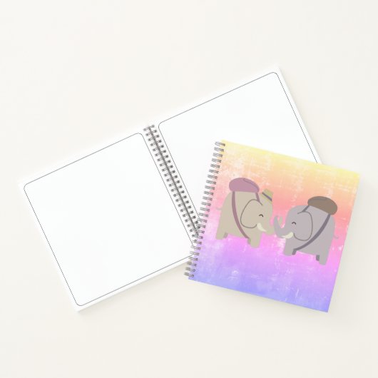 Carnet amis des éléphants (Intérieur)