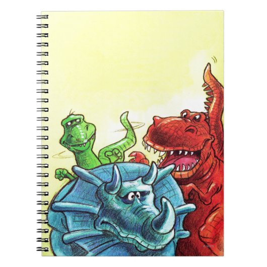 Carnet Amis Dinosaur (Devant)