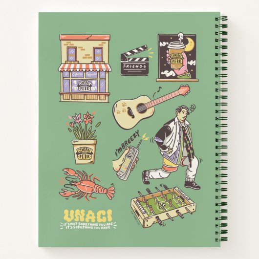 Carnet AMIS™ | Graphique d'icônes de dessin (Dos)