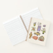Carnet AMIS™ | Graphique d'icônes de dessin (Intérieur)