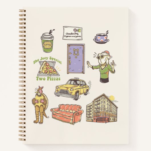 Carnet AMIS™ | Graphique d'icônes de dessin (Devant)