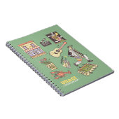 Carnet AMIS™ | Graphique d'icônes de dessin (Côté Droit)