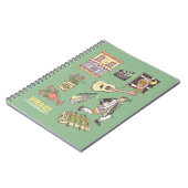 Carnet AMIS™ | Graphique d'icônes de dessin (Côté gauche)