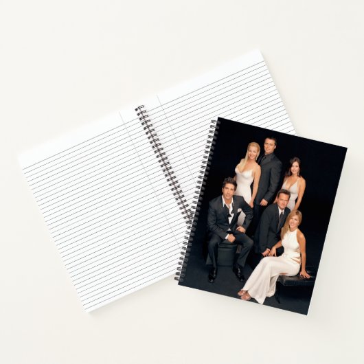 Carnet AMIS™ | Groupe en noir et blanc (Intérieur)