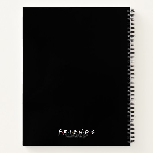Carnet AMIS™ | Groupe en noir et blanc (Dos)
