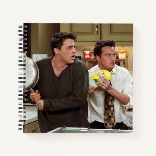 Carnet AMIS™ | Joey & Chandler Scared (Devant)