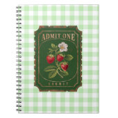 Carnet Amit one -fraise (Devant)