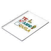 Carnet Amo Tequila Cinco De Mayo Drôle (Côté gauche)