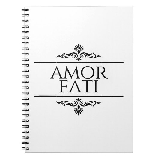 Carnet Amor Fati (Devant)
