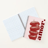 Carnet Amor : Une Déclaration Minimaliste (Intérieur)