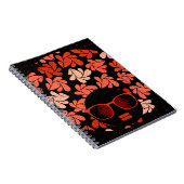 Carnet Amour Afro Rouge Corail Oreiller (Côté Droit)