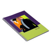 Carnet Amour. Cadeau Design Art Déco vintage (Côté Droit)