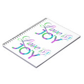 Carnet Amour Coloré Et Joie (Côté gauche)