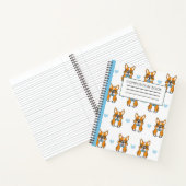 Carnet Amour corgi (Intérieur)