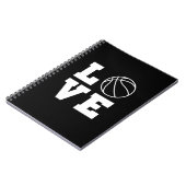 Carnet Amour de basket-ball (Côté gauche)