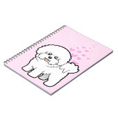 Carnet Amour de Bichon Frise (Côté gauche)