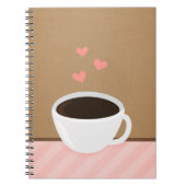 Carnet Amour de café (Devant)
