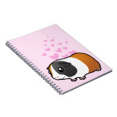 Carnet Amour de cobaye (cheveux lisses) (Côté Droit)