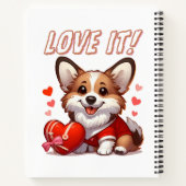 Carnet Amour de Corgi Mignon (Dos)