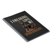 Carnet Amour de Dobermann Amateur de Chien (Côté Droit)