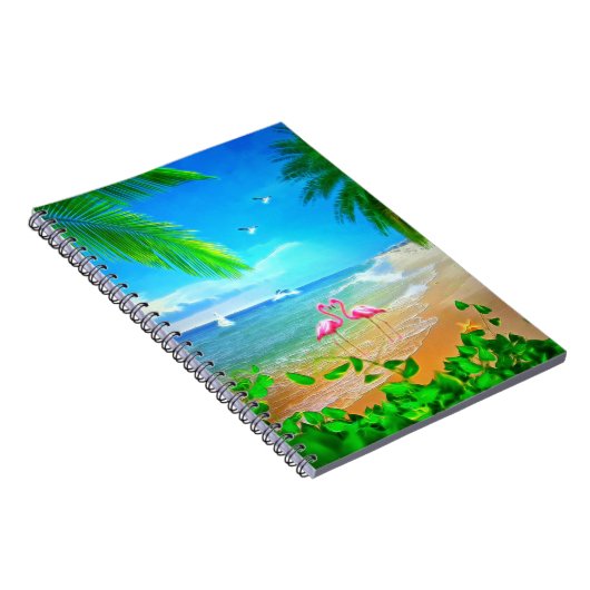 Carnet Amour de flamingo (Côté Droit)