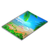 Carnet Amour de flamingo (Côté gauche)