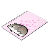 Carnet Amour de hamster nain (Côté gauche)
