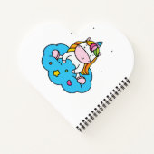Carnet Amour de licorne (Dos)