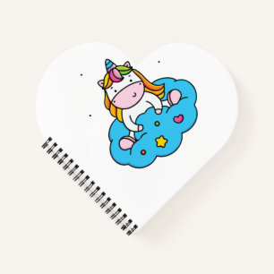 Carnet Amour de licorne