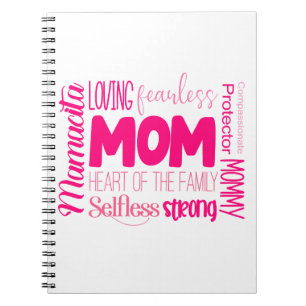 Carnet Amour de maman sans peur Coeur de la famille