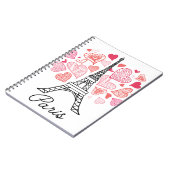 Carnet Amour de Paris, France (Côté gauche)