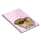 Carnet Amour de Pékin (tonte chiot) (Côté Droit)