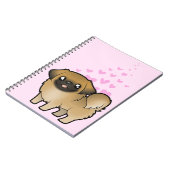 Carnet Amour de Pékin (tonte chiot) (Côté gauche)
