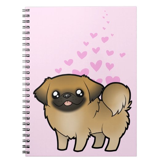 Carnet Amour de Pékin (tonte chiot) (Devant)