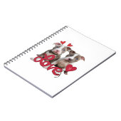 Carnet Amour de pitbull (Côté gauche)