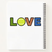 Carnet Amour de Tennis (Dos)