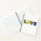 Carnet Amour de Tennis (Intérieur)
