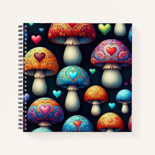 Carnet Amour des Champignons (Devant)