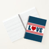 Carnet Amour design (Intérieur)
