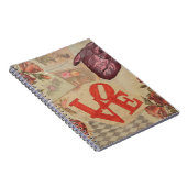 Carnet Amour et Coeurs (Côté Droit)
